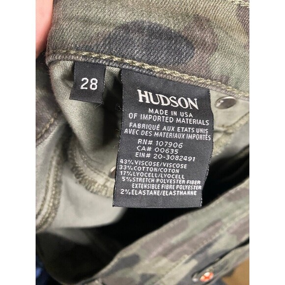 Hudson Nico mid rise ankle camouflage jeans - Picture 4 of 9